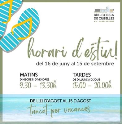 Horari estiu biblioteca Cubelles 2025.jpg